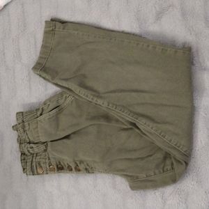 Army green High waisted jeans size 4 from Time and Tru